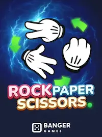 Rock Paper Scissors instant game at KINGZ’s casino